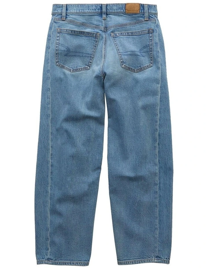 Dreamy Drape Strigid Barrel Jean in Indigo Waters image 4