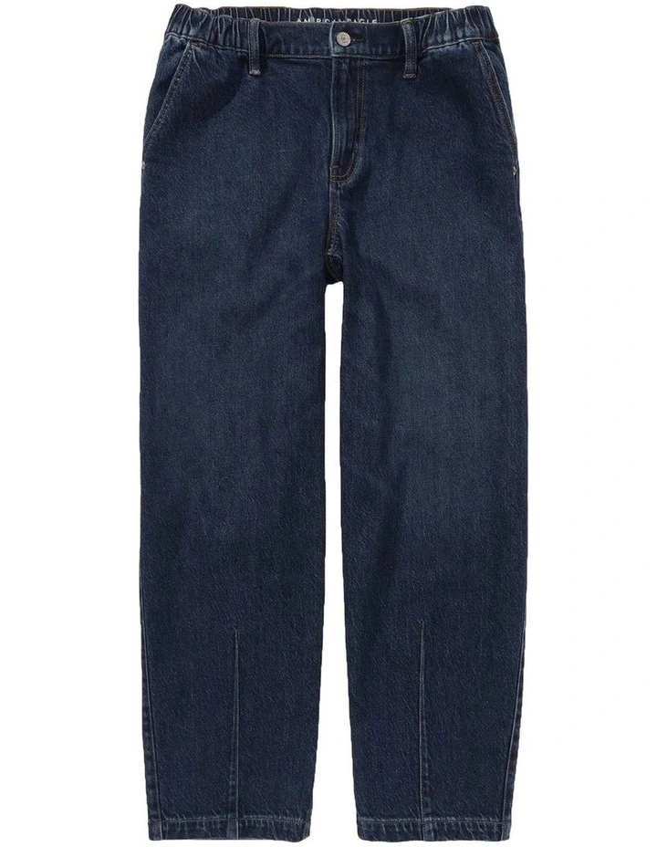 Stretch Barrel Jean in Super Vivid image 3