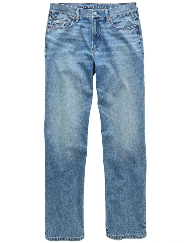 Strigid Low-Rise Baggy Straight Jean in Fresh Bright image 3