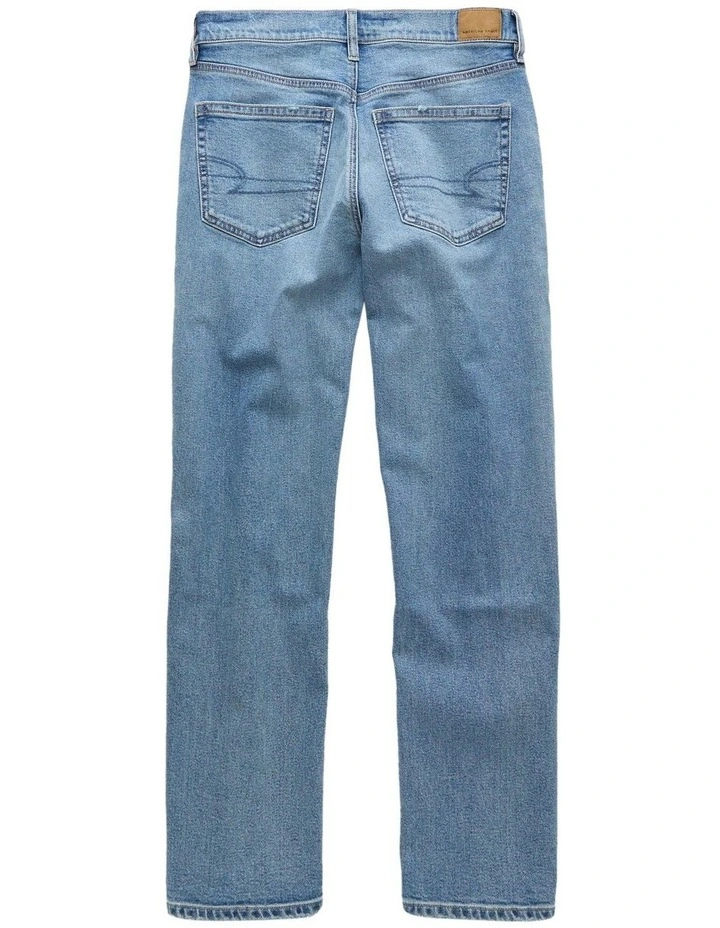 Strigid Low-Rise Baggy Straight Jean in Fresh Bright image 4