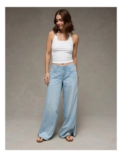 Low-Rise Beachy Baggy Jean in Light Wash