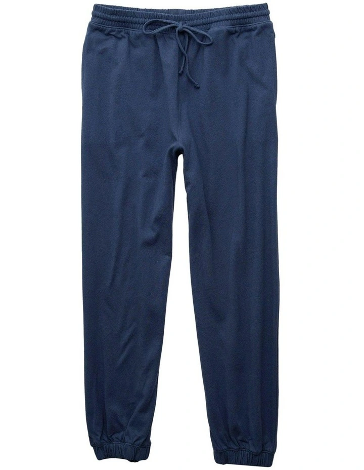 High-Waisted Saturday Jogger in Deep Sea Blue image 3