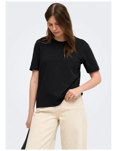 ONLY Happy Short Sleeve in Black
