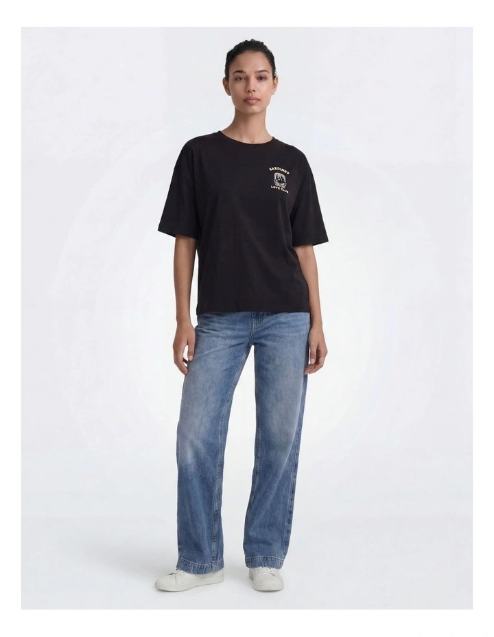ONLY Vivvi Short Sleeve Top in Black image 2