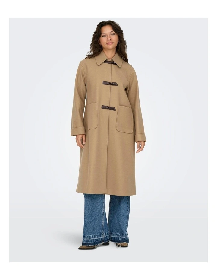 Evie Life Coat in Tan image 1