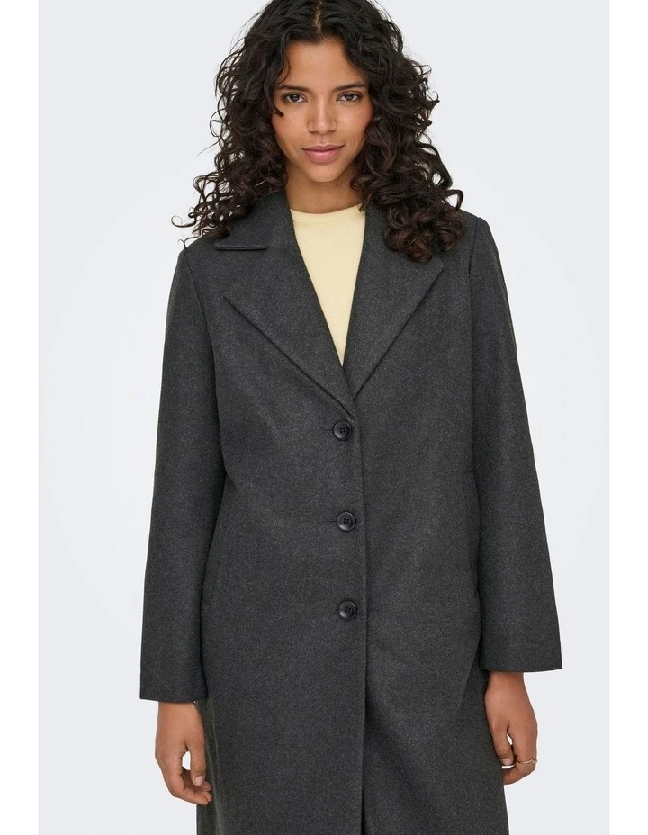 Lisa Life Oversized Coat in Grey image 2