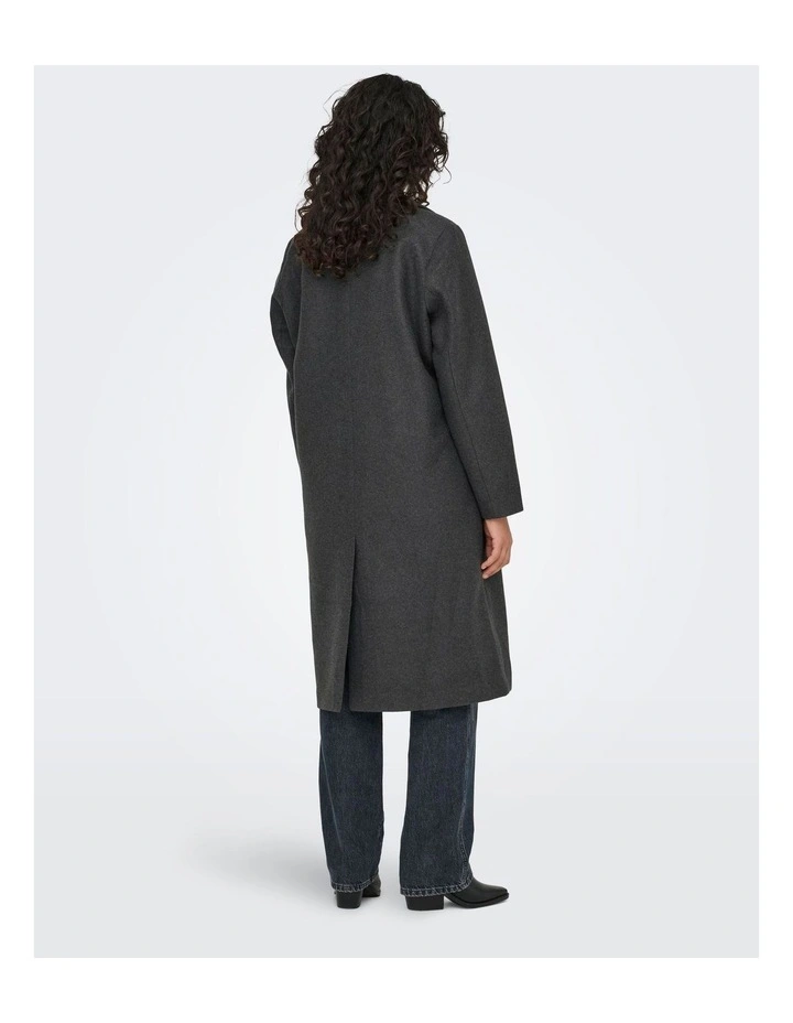 Lisa Life Oversized Coat in Grey image 4