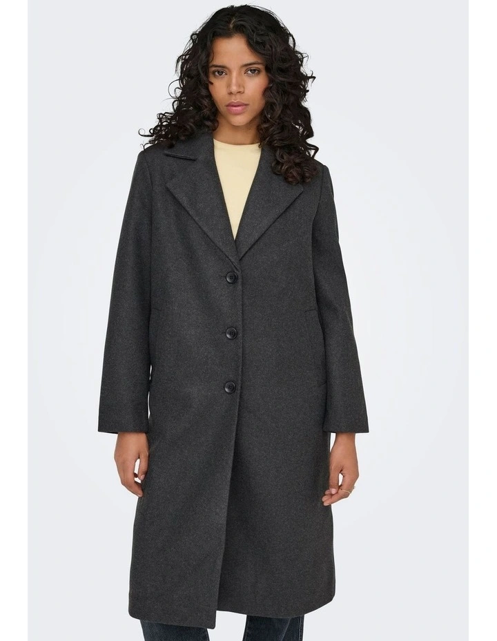 Lisa Life Oversized Coat in Grey image 5
