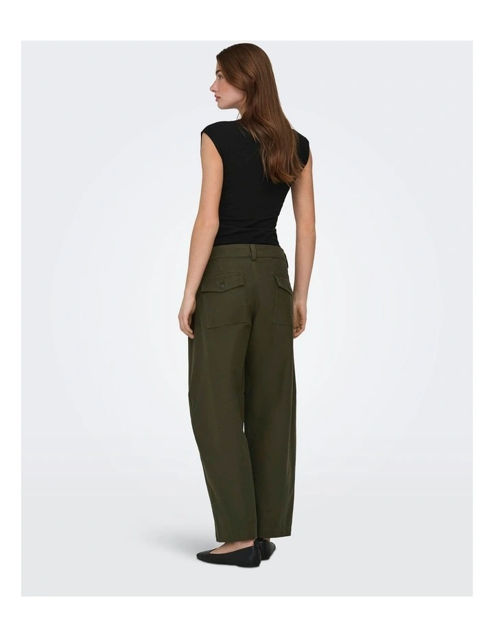 Mira Ruching Top in Black image 3