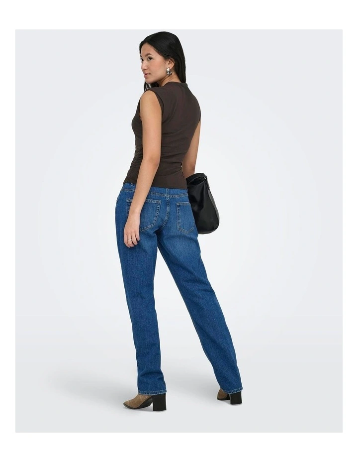 Mira Ruching Top in Chocolate image 3