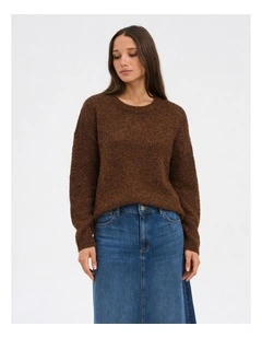 Misty Life Knit in Brown