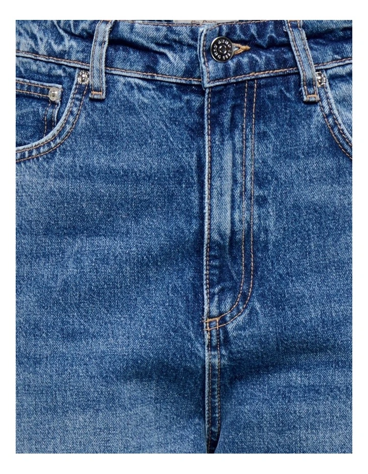 Paulina High Waisted Baggy Wide Denim Jeans image 4