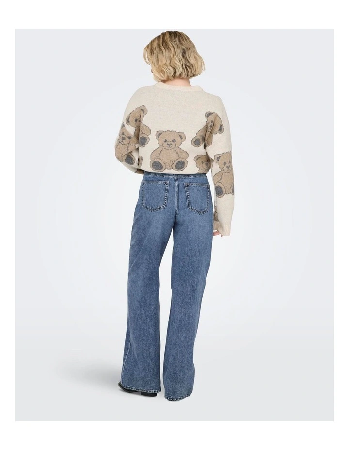Hope Mid Waisted Jeans in Medium Blue image 2