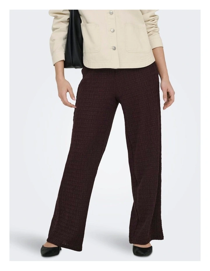 Lise Life Pant in Burgundy image 1
