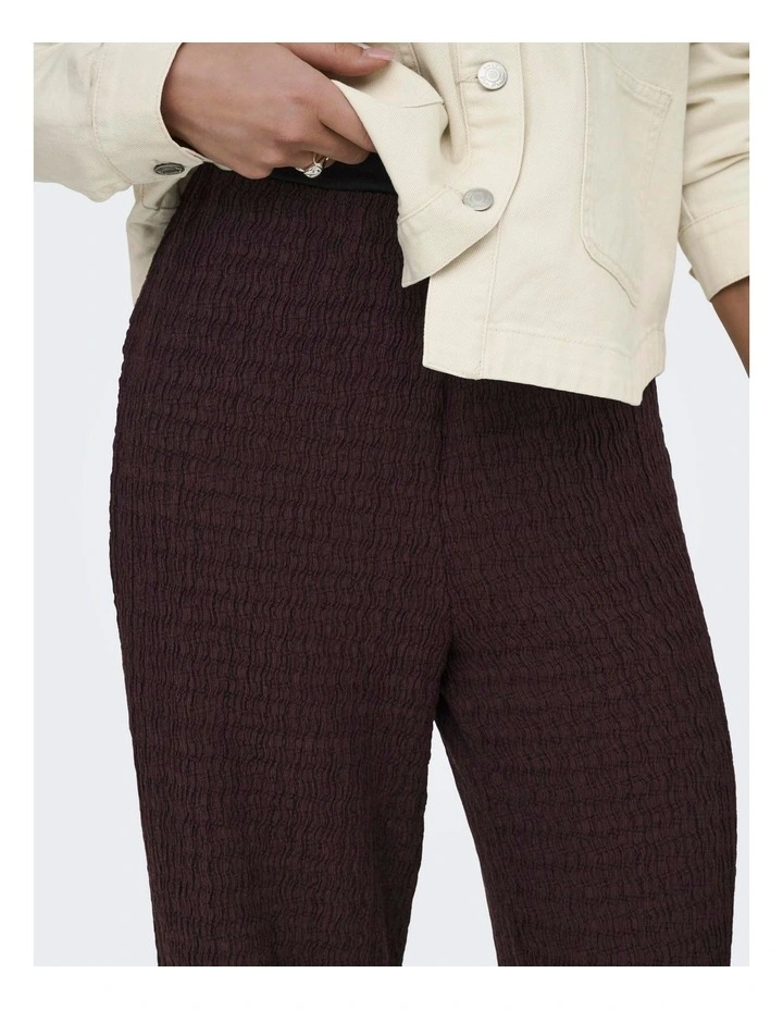 Lise Life Pant in Burgundy image 2