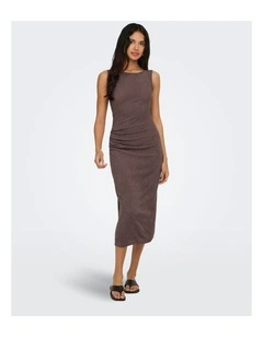 Ava Dress in Brown