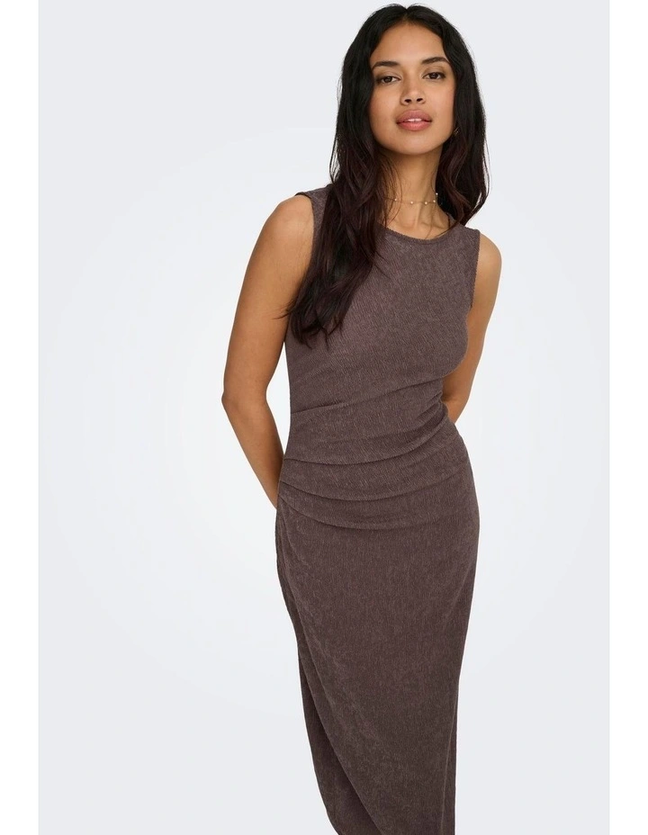 Ava Dress in Brown image 3