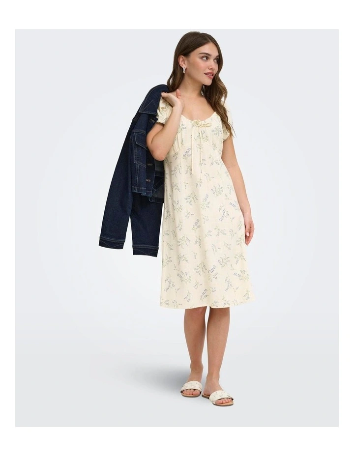Lyrida Dress in White image 1