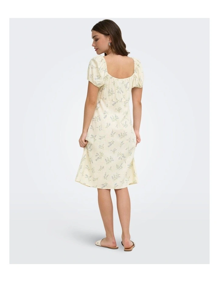 Lyrida Dress in White image 2