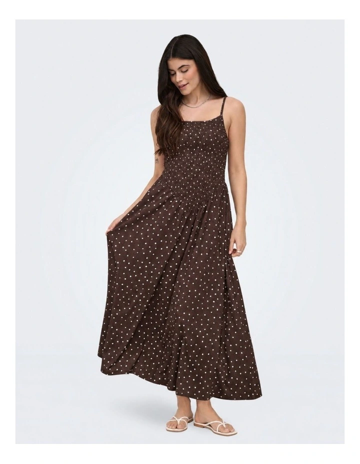 Molly Dress in Brown image 1
