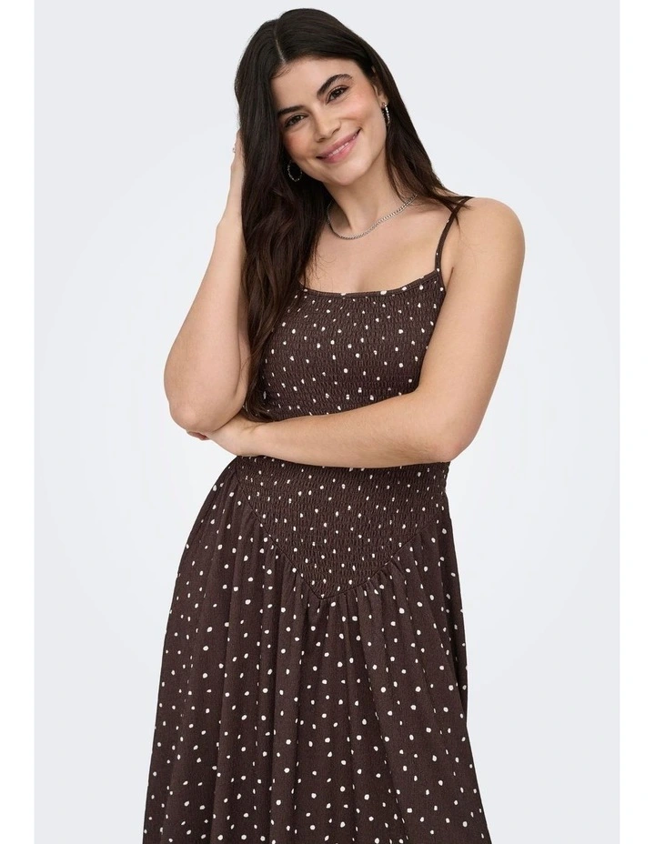 Molly Dress in Brown image 3