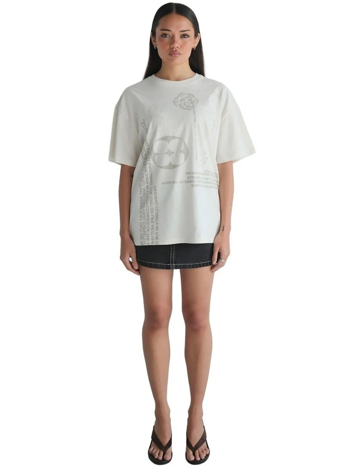 From Heaven Tee in Green image 2