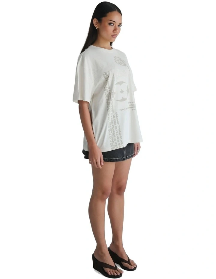 From Heaven Tee in Green image 3