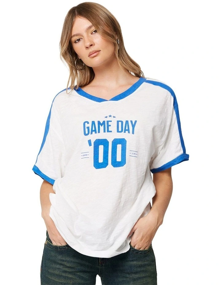 Game Day Tom Tee in White image 1