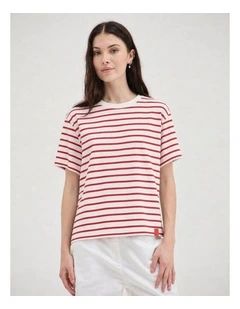 Striped Relaxed Tee