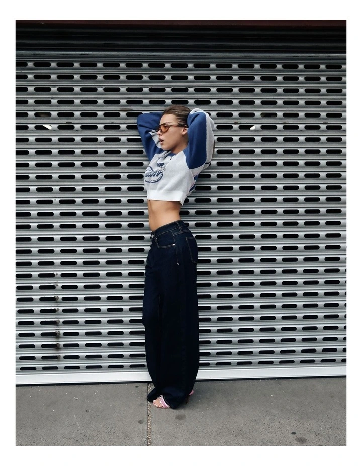 Living The Dream Knit in Blue image 6