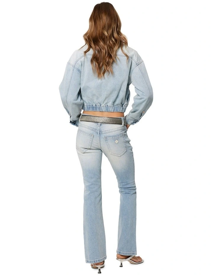 Push It Bomber Jacket in Stella image 4