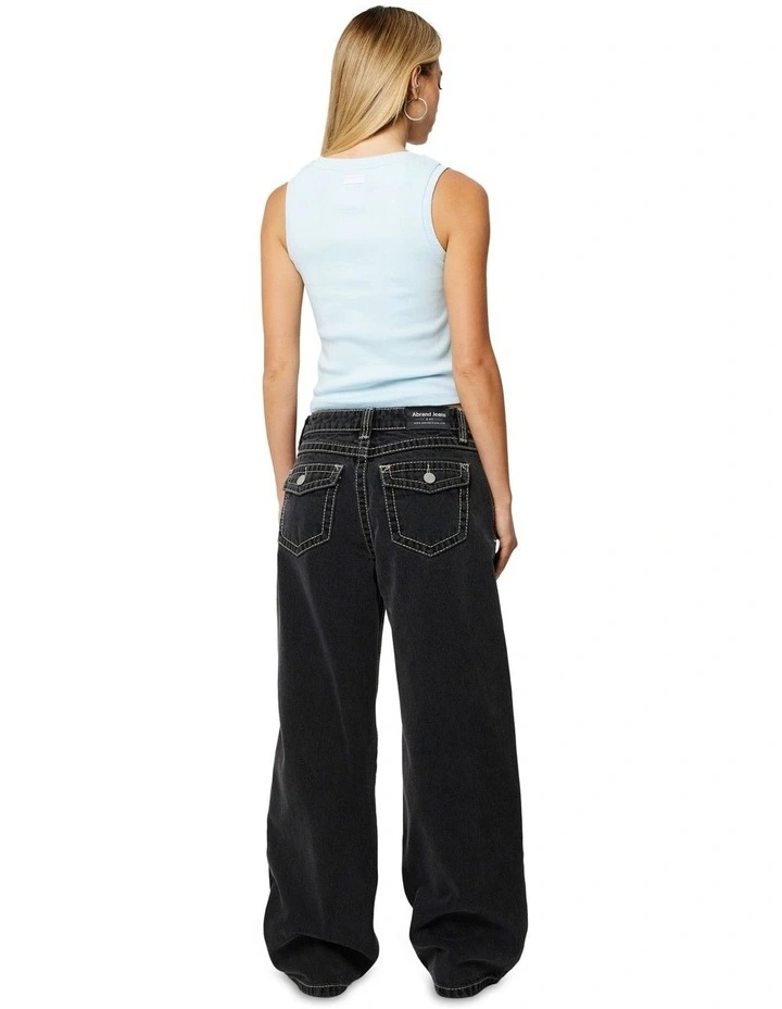 95 Baggy Hs Jeans in Black image 4