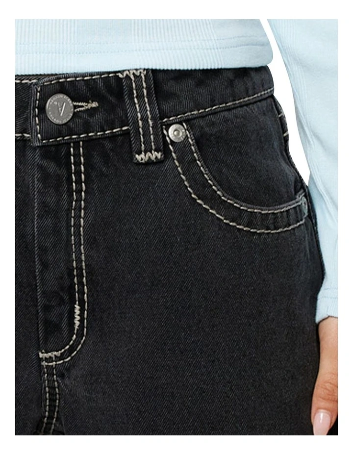 95 Baggy Hs Jeans in Black image 5