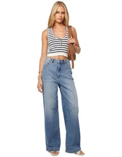 94 Wide Leg Paloma Jeans in Blue