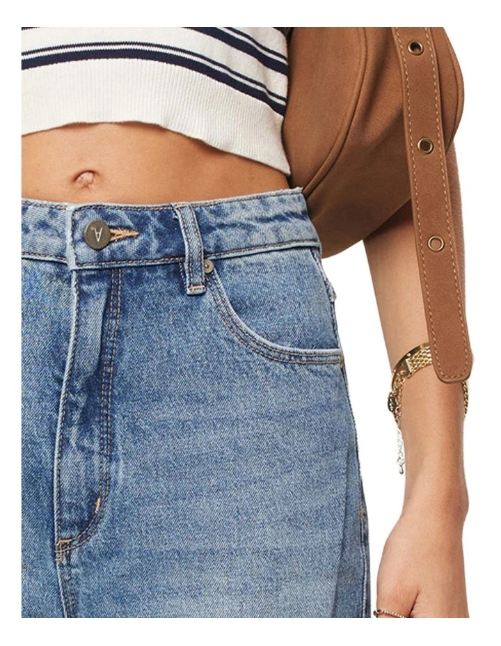 94 Wide Leg Paloma Jeans in Blue image 5