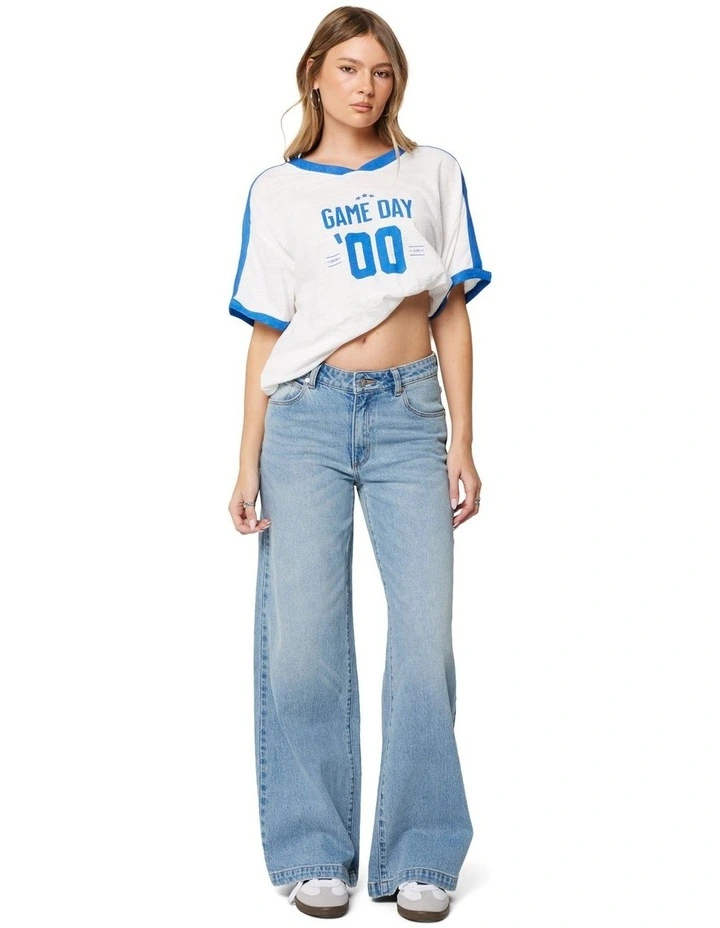 95 Mid Wide Jeans in Stevie image 1