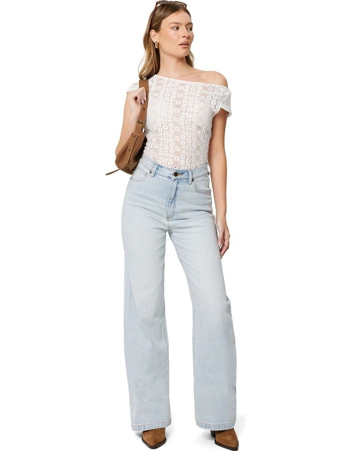 94 Wide Leg Jeans in Janet image 1