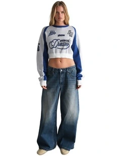 99 Low Mega Baggy Jeans inMason