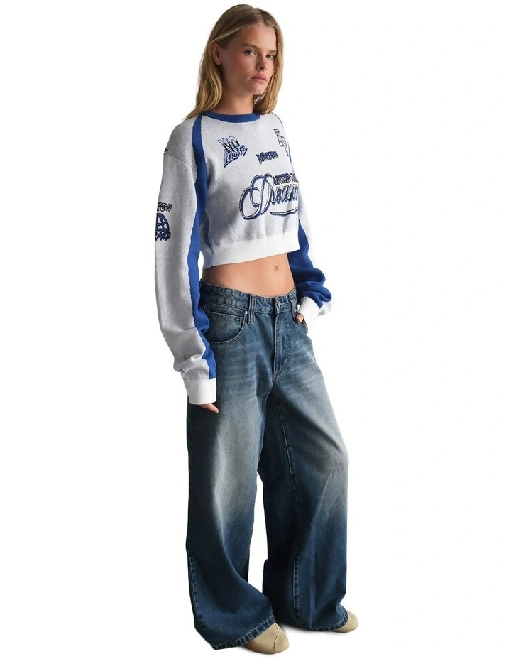 99 Low Mega Baggy Jeans inMason image 2