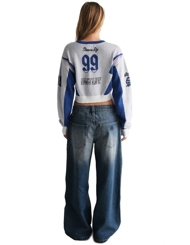 99 Low Mega Baggy Jeans inMason image 3