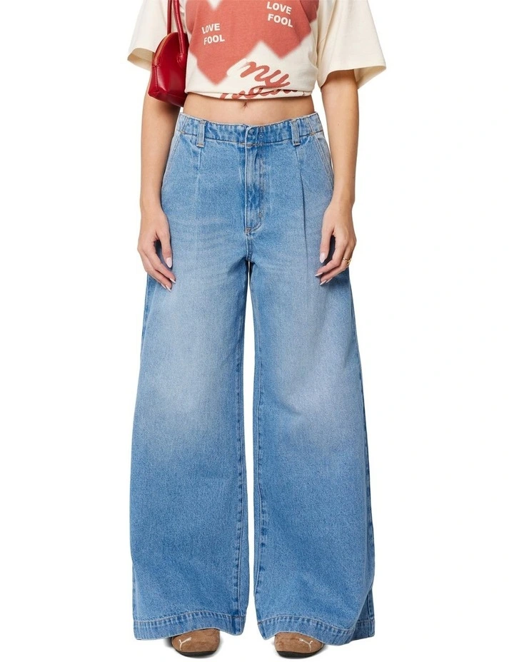 94 High Baggy Jeans in Jem image 1