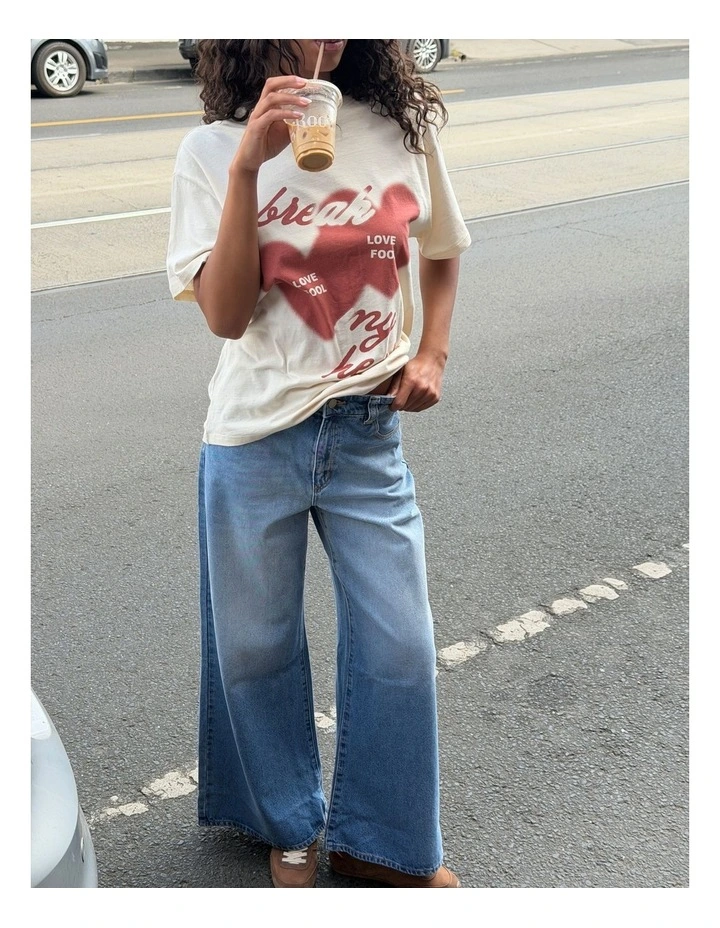 94 High Baggy Jeans in Jem image 4
