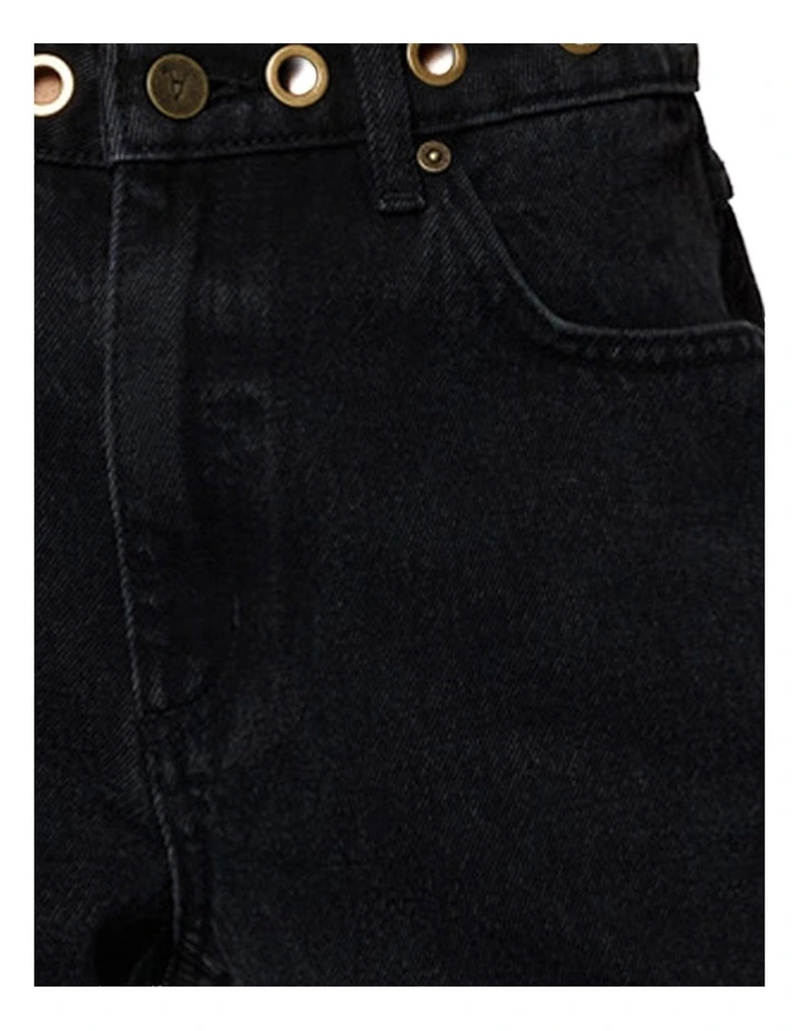 95 Baggy Eyelet Jeans in Brie image 5