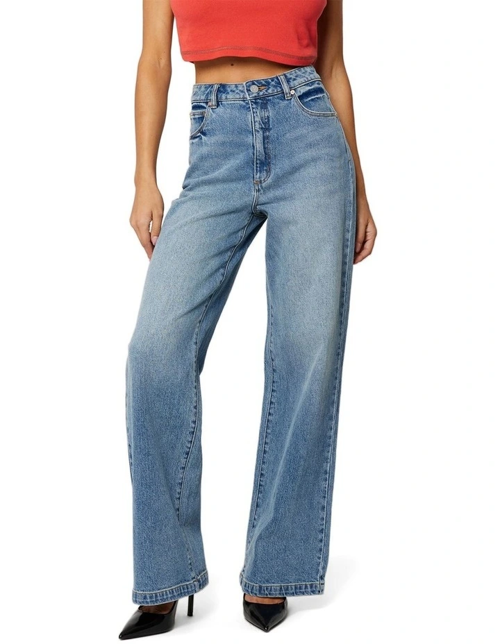 94 High And Wide Leg Jeans in Selena image 1