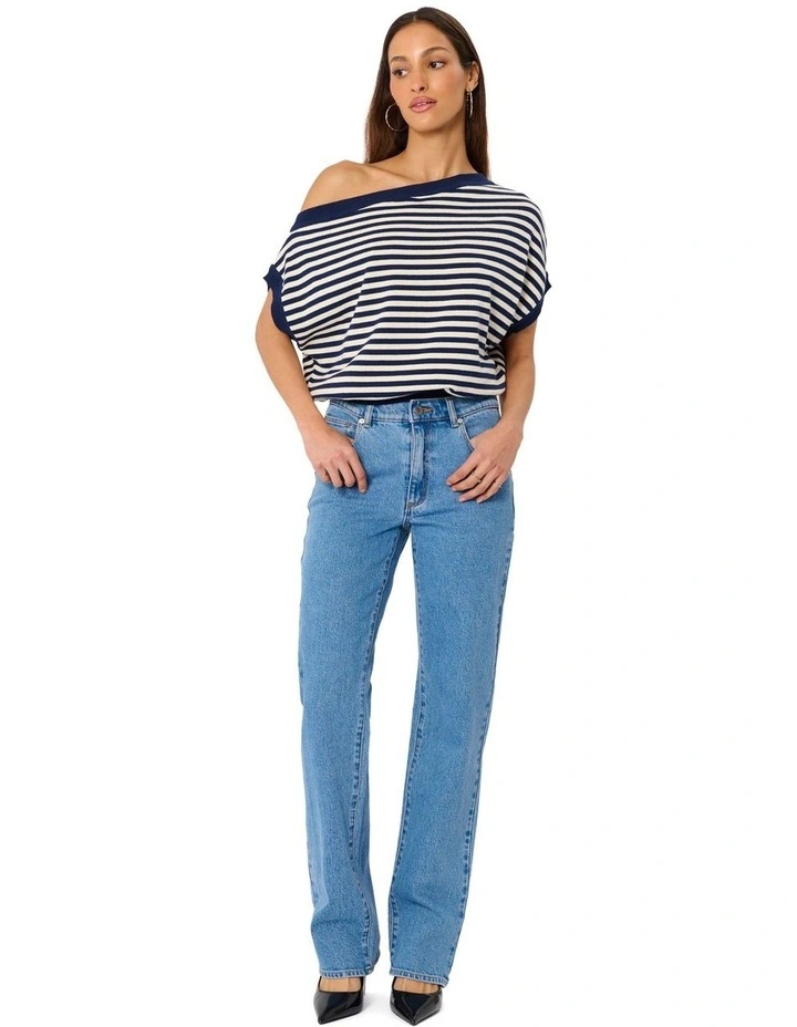 95 Mid Straight Pant in Debbie image 2