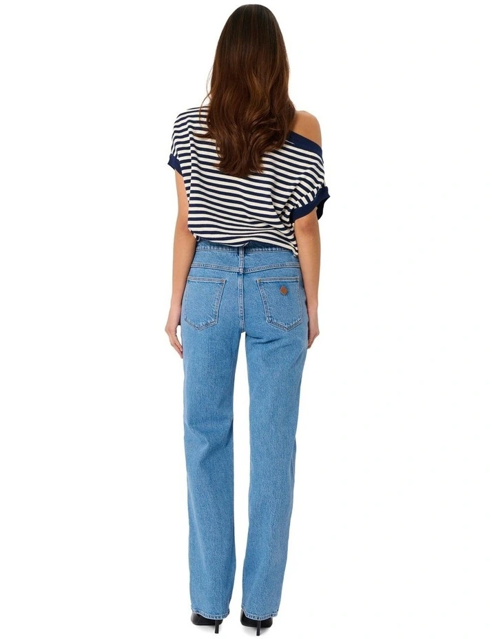 95 Mid Straight Pant in Debbie image 4