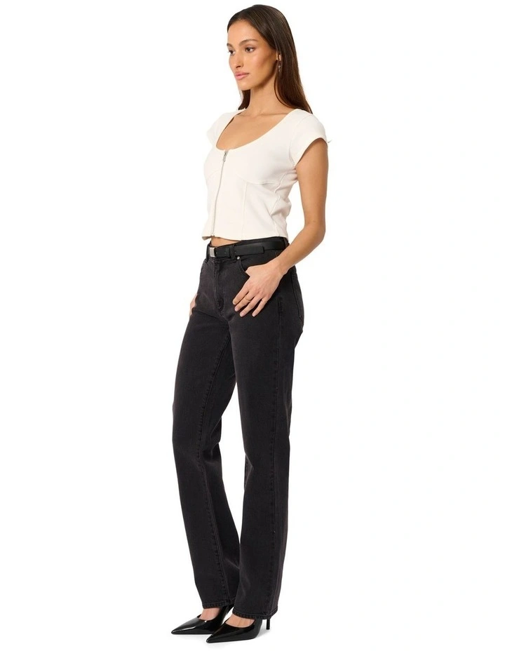 95 Mid Straight Pant in Sophie image 3
