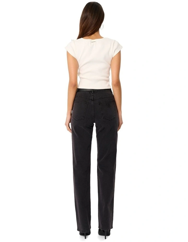 95 Mid Straight Pant in Sophie image 4