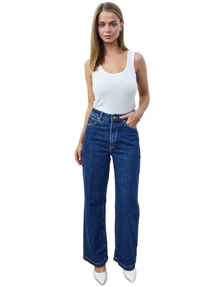 High & Wide Petite Jeans 94 in Tara image 3