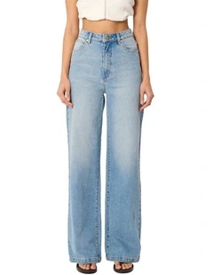 94 High & Wide Petite Jeans in Jody